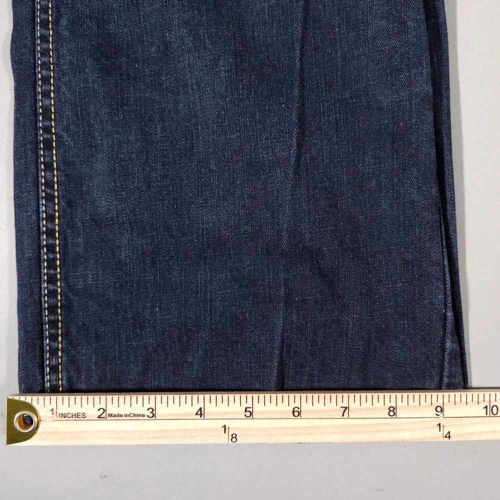 Levi's 559 Relaxed Straight Jeans Mens 40x30 Dark Wash Blue Denim Vintage